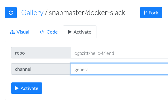 docker-slack-activate